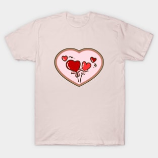 Heart Shaped Balloon Cookies T-Shirt